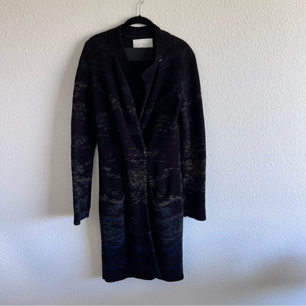 Rachel Black Sweater Coat